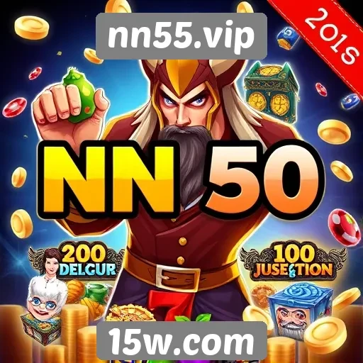Jogos disponíveis e suas categorias no site nn55.vip