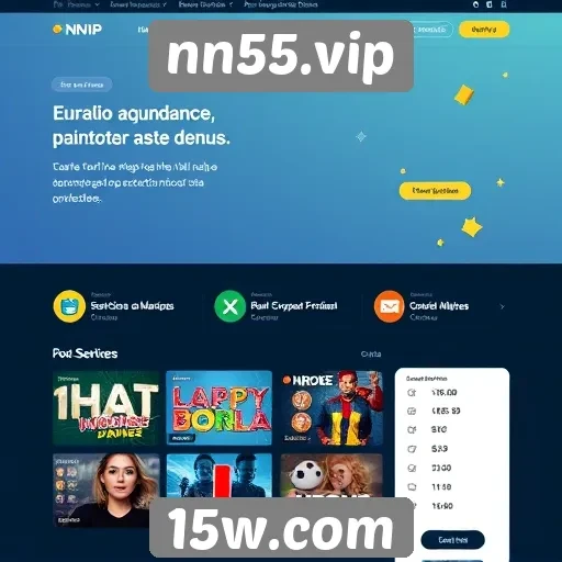 Navegação e usabilidade do site nn55.vip